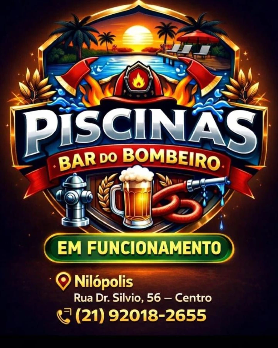 Foto 2:  — Piscina Bar do Bombeiro